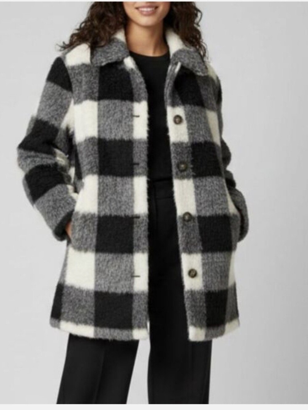 Marine Layer Stephanie Cocoon Coat Size Medium